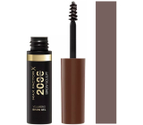 Max Factor 2000 calorie Brow Sculpt řasenka na obočí s oleji a vlákny pro oživení 004 Black Brown 4,5 ml