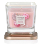 Yankee Candle Salt Mist Peony - Pivoňka s kapkami mořské vody sojová vonná svíčka Elevation malá sklo 1 knot 96 g