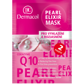 Dermacol Pearl Elixir Vyhlazující maska s výtažkem z perel 2 x 8 g