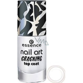 Essence Nail Art Cracking krycí lak s efektem rozpraskaného laku 07 White 8 ml