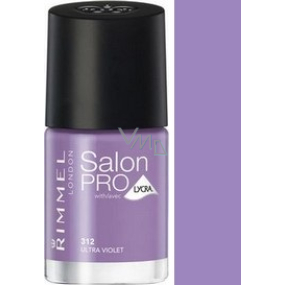 Rimmel London Salon Pro Lycra lak na nehty 312 Ultra Violet 12 ml