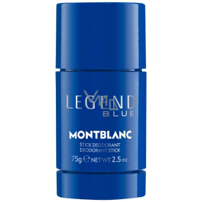 Montblanc Legend Blue deodorant stick pro muže 75 g