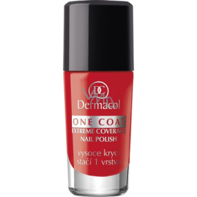 Dermacol One Coat Extreme Coverage Nail Polish lak na nehty 147 10 ml