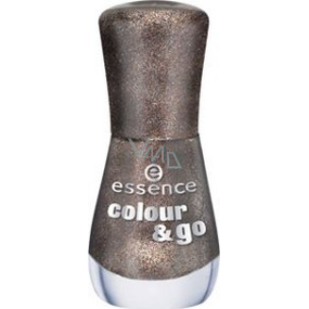 Essence Colour & Go lak na nehty 197 Caramel Brownie 8 ml