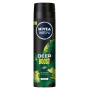 Nivea Men Deep Black Carbon Amazonia antiperspirant deodorant sprej pro muže 150 ml