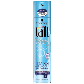 Taft Ultra Pure ultra silná fixace lak na vlasy 250 ml