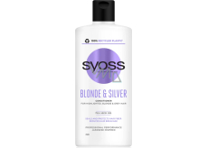 Syoss Blonde & Silver kondicionér pro melírované, blond a šedivé vlasy 440 ml