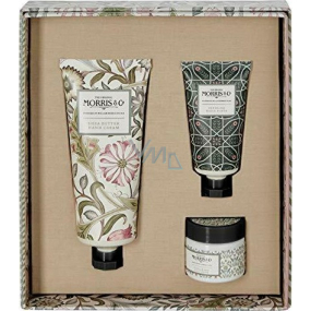 Heathcote & Ivory Jasmine & Green Tea krém na ruce 100 ml + peeling na ruce 30 ml + krém na nehty 35 ml, kosmetická sada