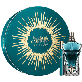 Jean Paul Gaultier Le Beau toaletní voda pro muže 75 ml + toaletní voda mini 10 ml, dárková sada