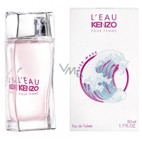 Kenzo L Eau Kenzo Pour Femme Hyper Wave toaletní voda pro ženy 50 ml