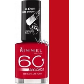 Rimmel London 60 Seconds lak na nehty 305 Naughty But Nice 8 ml