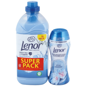 Lenor Spring Awakening 1600 ml + Lenor Spring Awakening vonné perličky 210 g, duopack