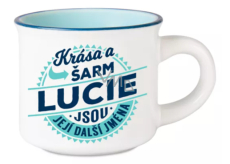 Albi Espresso hrneček Lucie - Krása a šarm jsou její další jména 45 ml