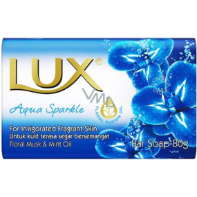 Lux Aqua Sparkle modré tuhé toaletní mýdlo 80 g