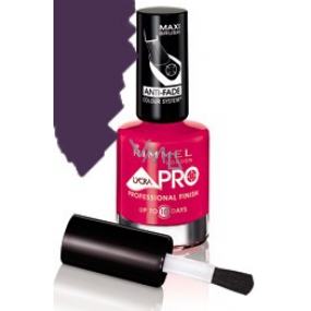 Rimmel London Lycra Pro lak na nehty 406 Purple Addict dlouhotrvajícíí 12 ml