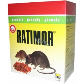 Ratimor granule na hubení hlodavců 600 g