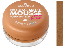 Essence Natural Matte Mousse Foundation pěnový make-up 43 16 g