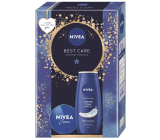 Nivea Best Care Creme Care pečující sprchový gel 250 ml + Nivea Creme krém pro základní péči 75 ml, kosmetická sada