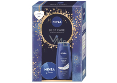 Nivea Best Care Creme Care pečující sprchový gel 250 ml + Nivea Creme krém pro základní péči 75 ml, kosmetická sada