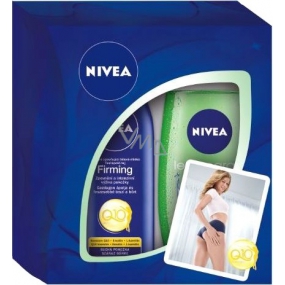 Nivea Q10 Milk tělové mléko Q10 250 ml + sprchový gel Lemon & Oil 250 ml, pro ženy kosmetická sada