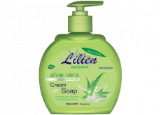 Lilien Exclusive Aloe Vera krémové tekuté mýdlo dávkovač 500 ml