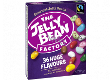 The Jelly Bean Factory 36 příchutí želé fazolky mix krabička 75 g