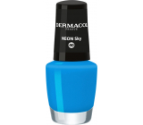 Dermacol Neon Nail Polish Neonový lak na nehty 40 Neon Sky 5 ml