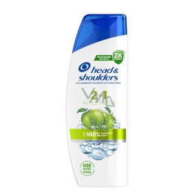 Head & Shoulders Apple Fresh 2v1 šampon a kondicionér na vlasy proti lupům 330 ml