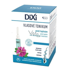 Dixi vlasové tonikum proti lupům pro všechny typy vlasů, v ampulích 7 x 10 ml