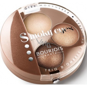 Bourjois Trio Smoky Eyes oční stíny 03 Mordoré Chic 4,5 g