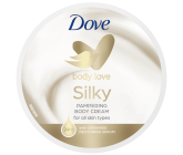 Dove Silky tělový krém na celé tělo 300 ml