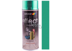 Motip Effect Metallic metalický lak sprej pro lesklý povrch zelený 400 ml