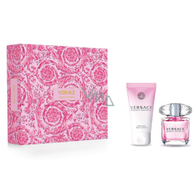 Versace Bright Crystal toaletní voda 30 ml + tělové mléko 50 ml, dárková sada pro ženy