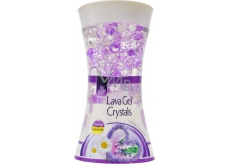 Pan Aroma Lava Gel Crystals Lavender & Camomile gelový osvěžovač vzduchu 150 g