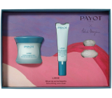 Payot Promo Coffret Lisse 2024 Crème Lissante Rides hydratační krém 50 ml + Soin Défroissant Regard oční krém 15 ml + masážní houbička z růženínu, kosmetická sada pro ženy