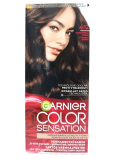 Garnier Color Sensation barva na vlasy 4.12 Diamantová hnědá