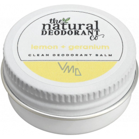 The Natural Deodorant Co. Clean Deodorant Balm Citron + Geranium balzámový deodorant 10 g