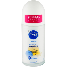 Nivea Summer Happiness deodorant roll on 50 ml