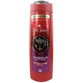 Old Spice Tomorrowland Rockstar 3v1 sprchový gel a šampon pro muže 400 ml