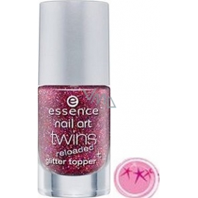 Essence Nail Art Twins Reloaded lak na nehty s glitry 03 Mr Big 5 ml