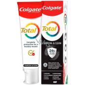 Colgate Total Charcoal & Clean zubní pasta s aktivním uhlím 75 ml