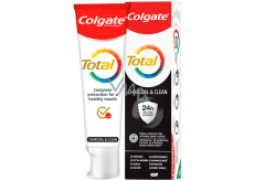 Colgate Total Charcoal & Clean zubní pasta s aktivním uhlím 75 ml