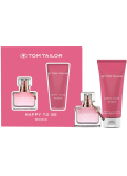 Tom Tailor Happy To Be parfémovaná voda 30 ml + sprchový gel 100 ml, dárková sada pro ženy