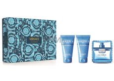 Versace Eau Fraiche Man toaletní voda 50 ml + balzám po holení 50 ml + sprchový gel 50 ml, dárková sada pro muže