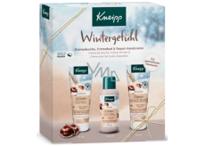 Kneipp Zimní péče sprchový gel 75 ml + pěna do koupele 100 ml + krém na ruce 75 ml, kosmetická sada