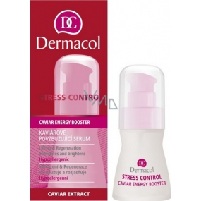 Dermacol Stress Control povzbuzující sérum s kaviárem 15 ml