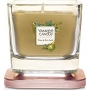 Yankee Candle Pear & Tea Leaf - Hruška a čajové lístky sojová vonná svíčka Elevation malá sklo 1 knot 96 g