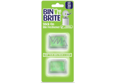 Bin Brite Citron a lemongrass nalepovací osvěžovač do koše 2 kusy