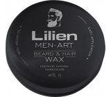 Lilien Men-Art Beard & Hair Wax Black vosk na vousy a vlasy 45 g