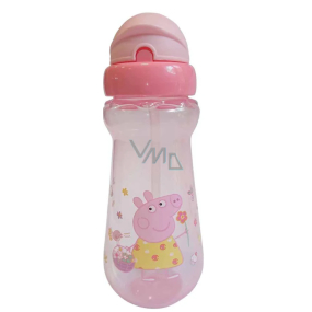 My First Peppa Pig - Prasátko Pepa Láhev s brčkem Růžová 310 ml